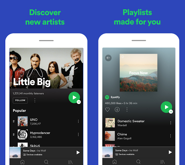 Spotify Premium APK 2022 features